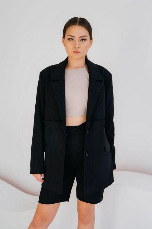 DOUBLE COLLAR BLAZER