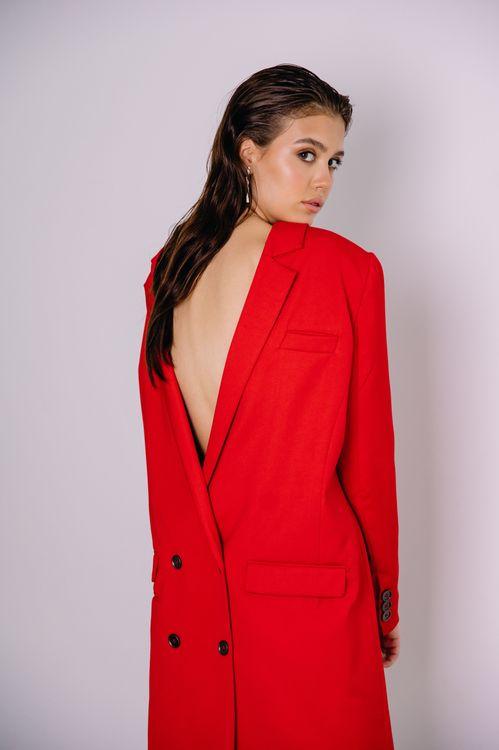 BACKWARDS BLAZER