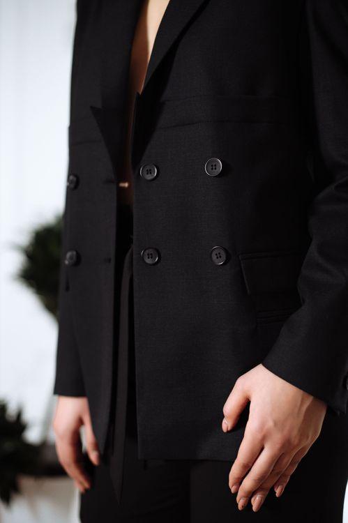 ACCENT COLLAR BLAZER